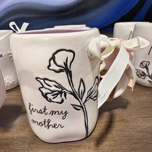 RAE DUNN "First My Mother, Forever My Friend" Two Sided Mug
